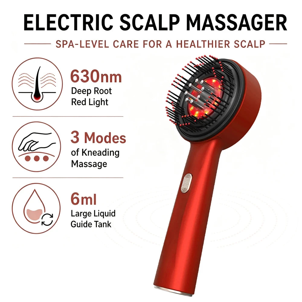 Electric Scalp Massage Comb