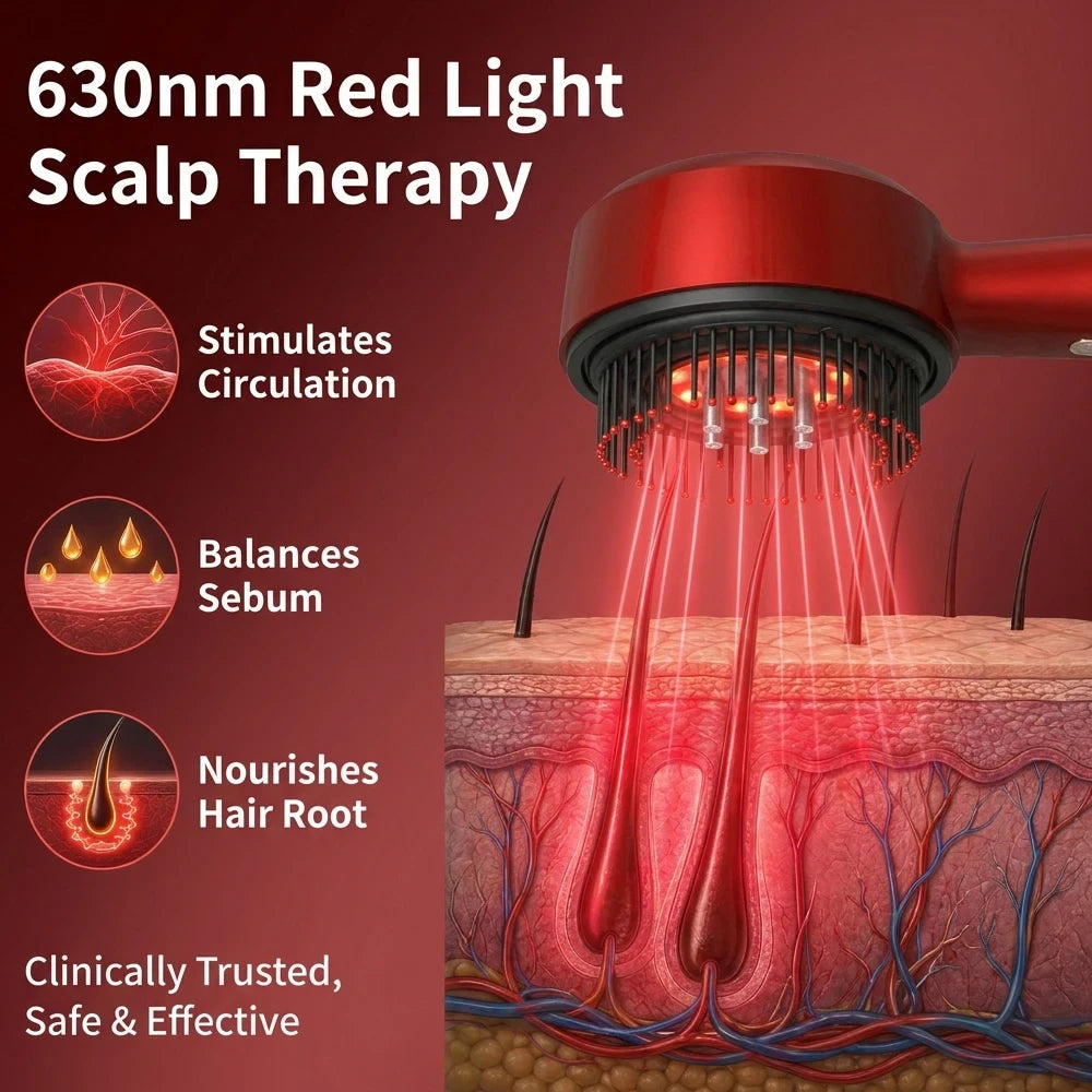 Electric Scalp Massage Comb