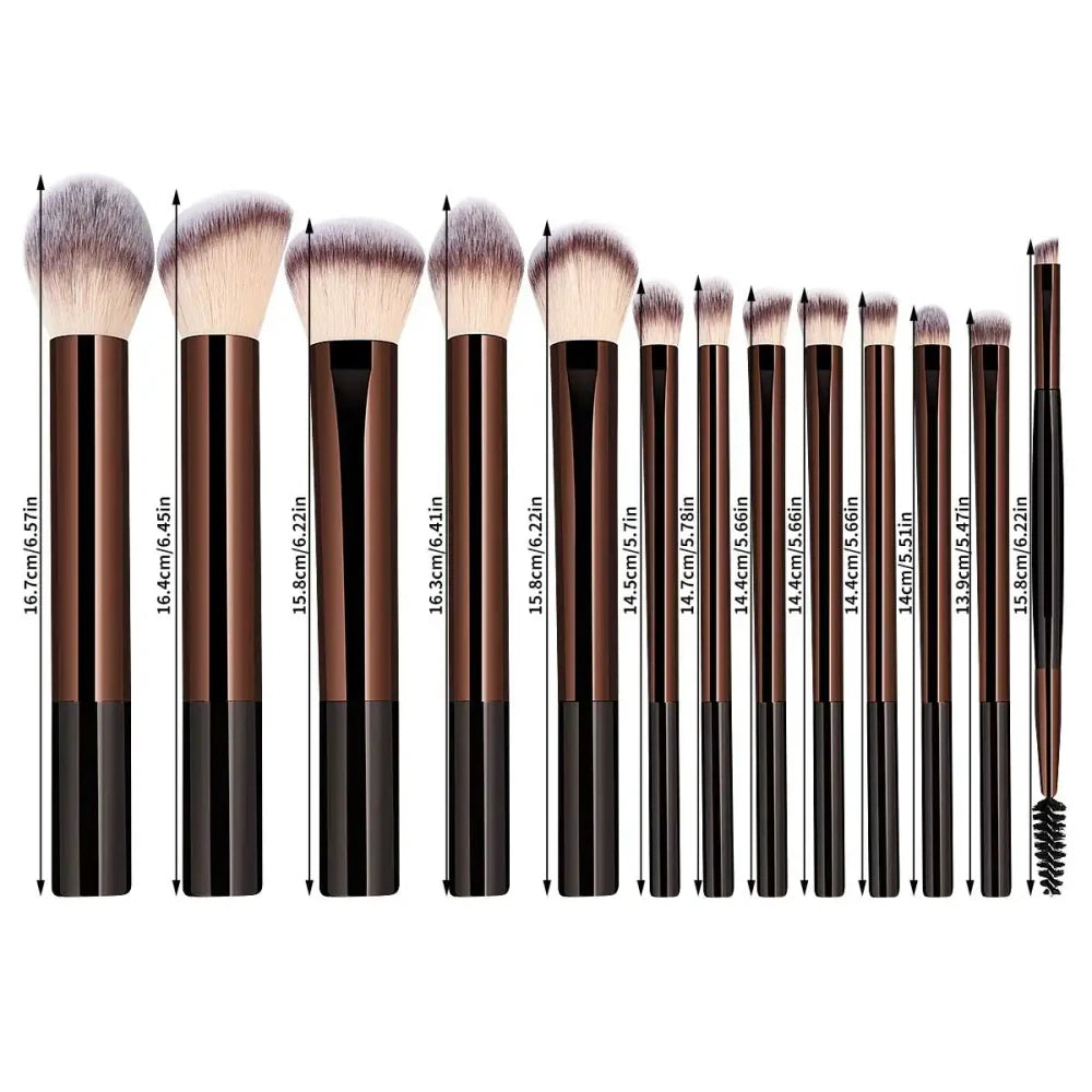 13 Piece Makeup Brush Set