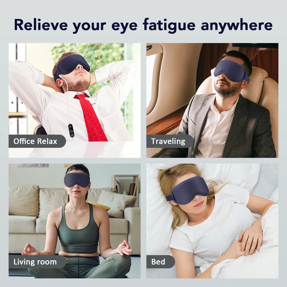 Electric Steam 3D Massage Eye Mask