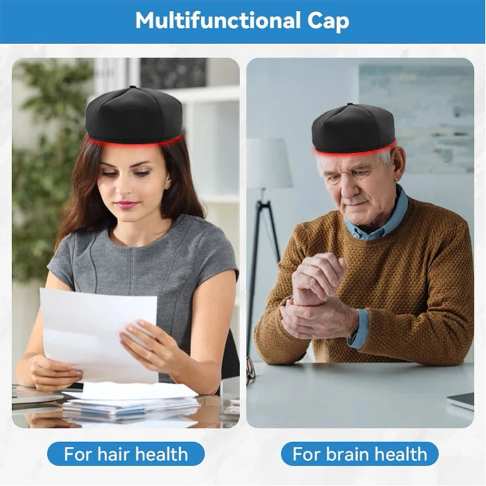Red Light Hair Growth Hat