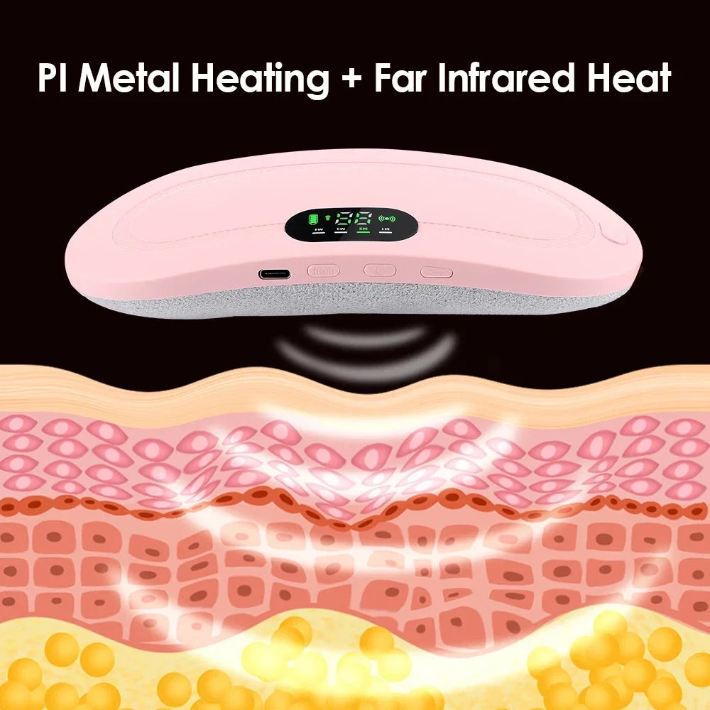 Electric Heating Period Cramp Massager